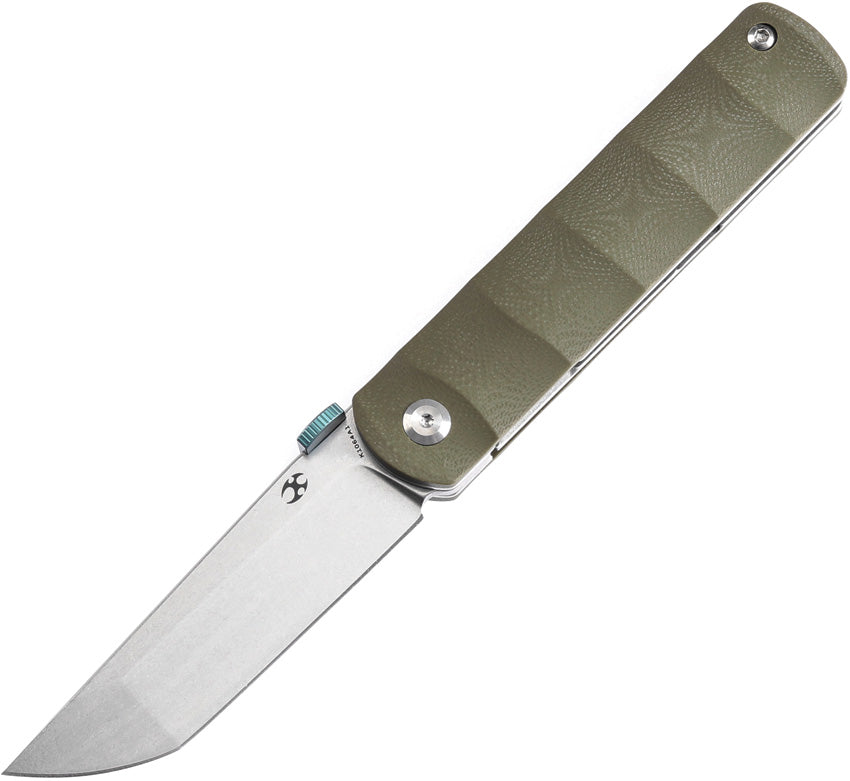 BTF Linerlock Green G10 - K1064A1