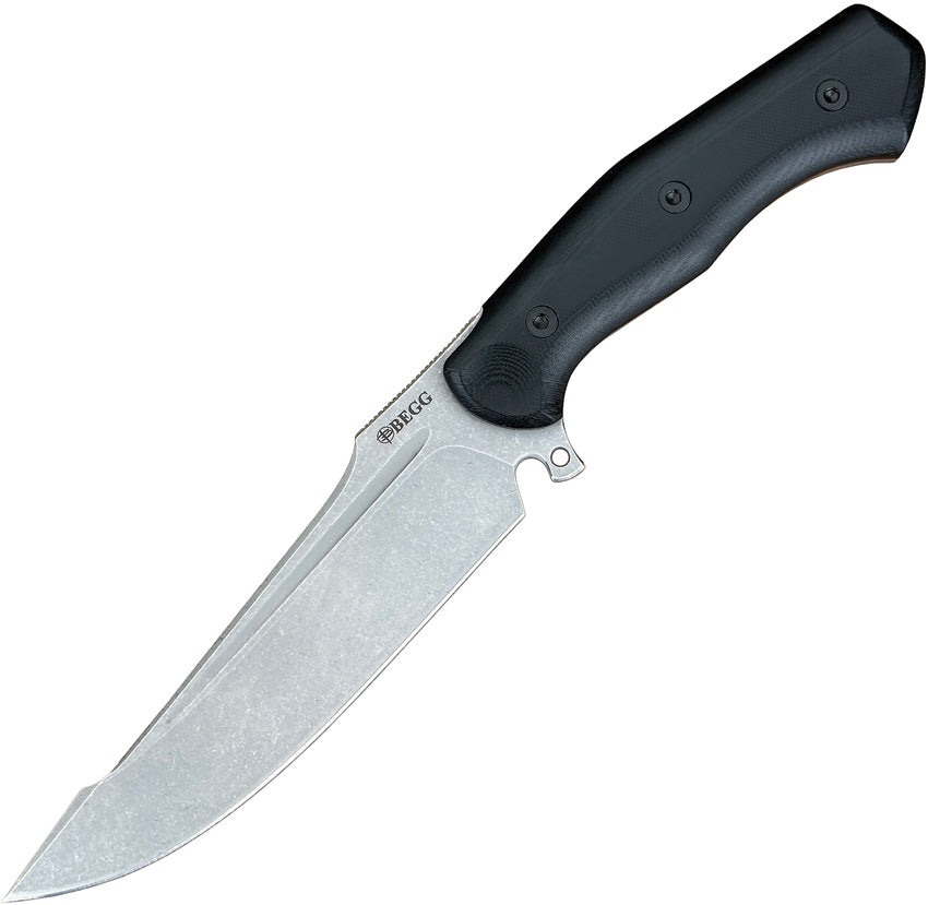 Alligator Fixed Blade Black - BG048