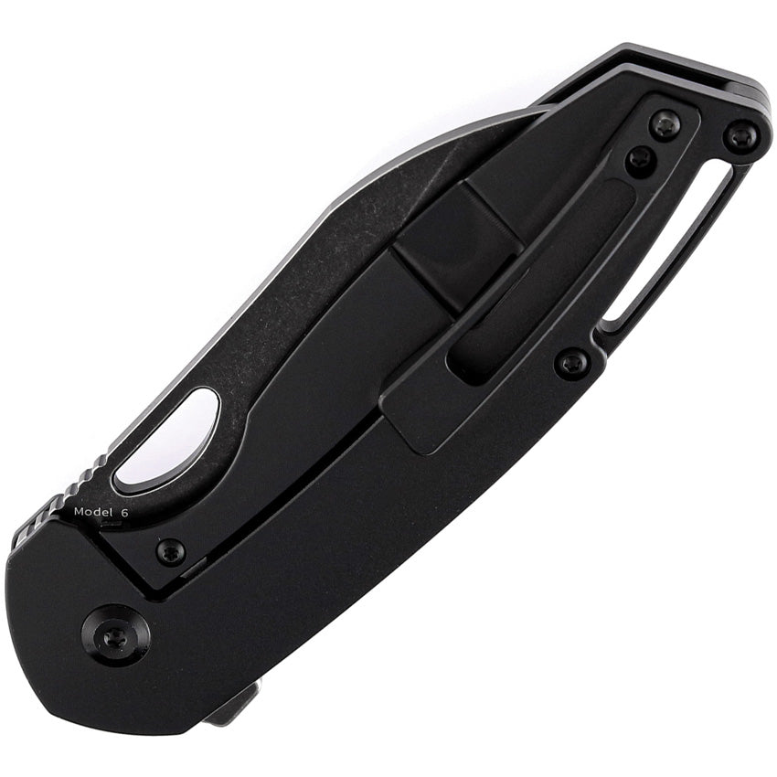 Model 6 Framelock Black - K1022A3