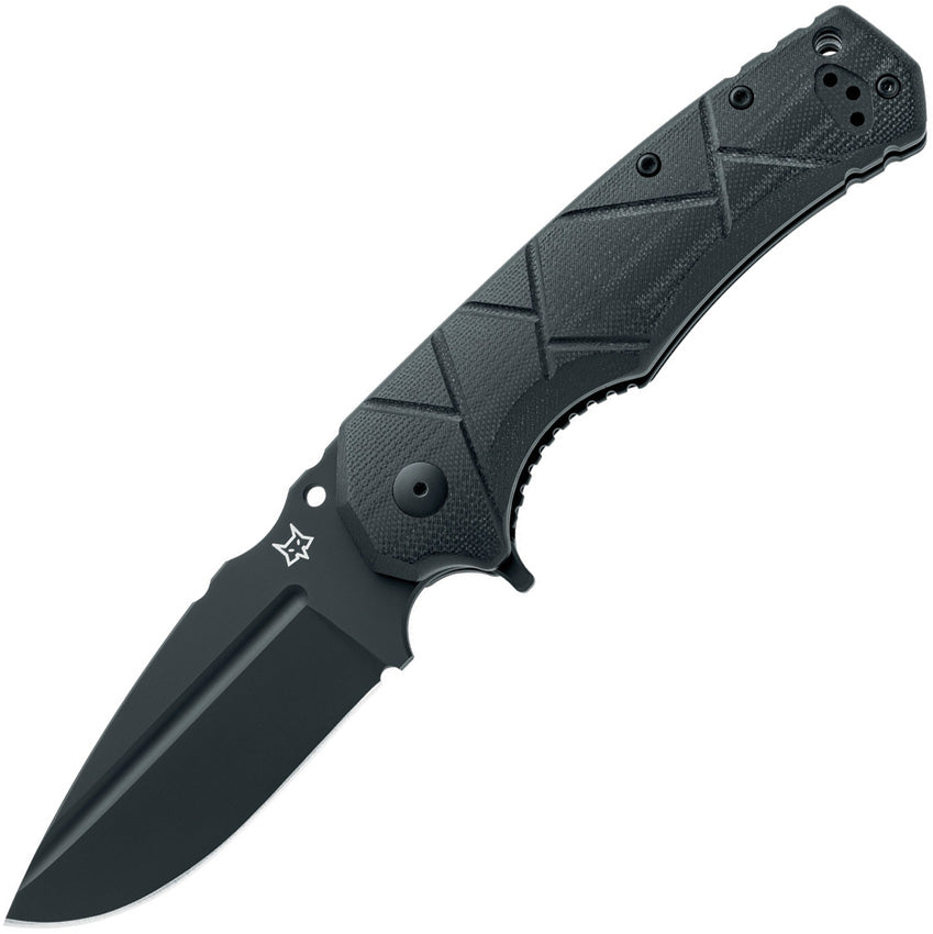 URO Linerlock Black G10 - FOX557B