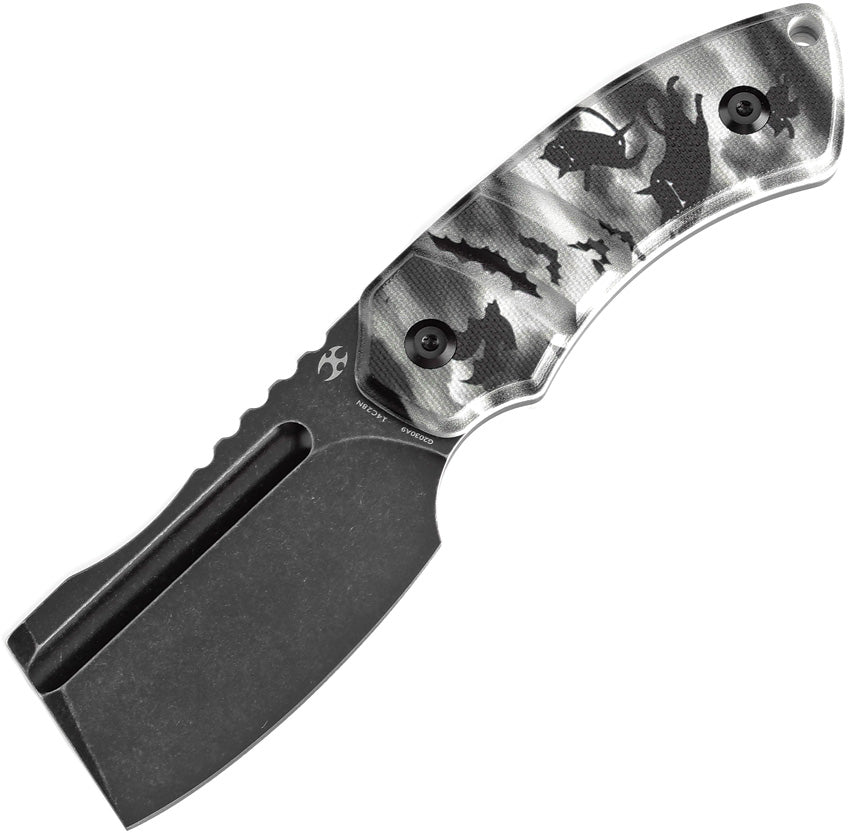 Korvid S Fixed Blade Blk Cat - KG2030A9