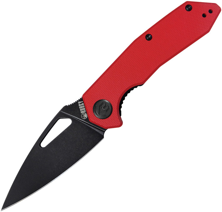 Coeus Linerlock Black Red - KUB122H