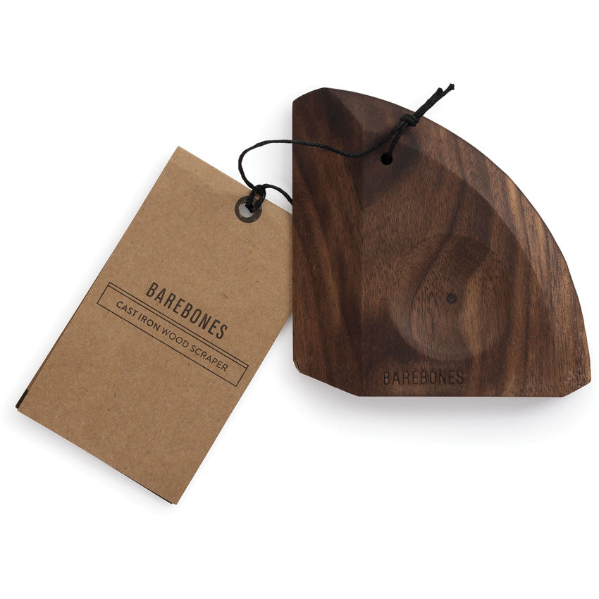 Cast Iron Scraper Walnut - BARE499