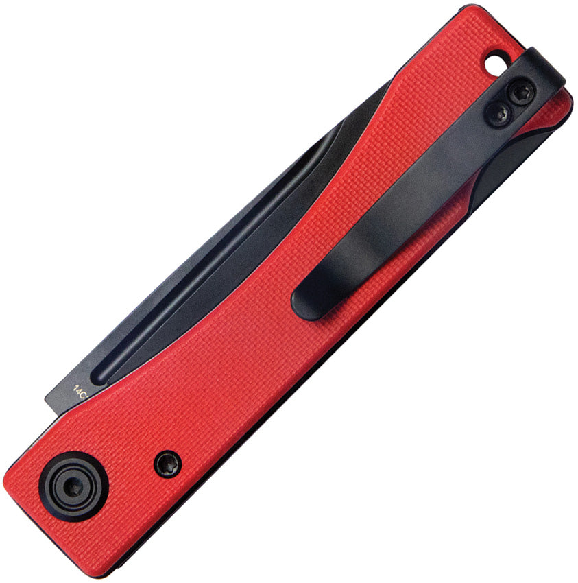 Akino Lockback Red G10 - KUB2102C