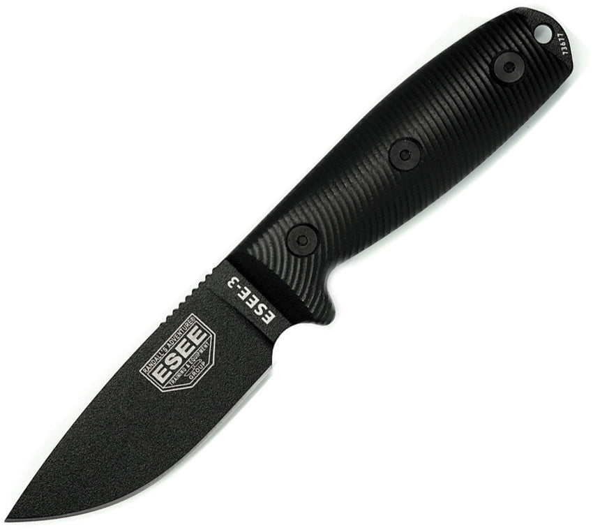 Model 3 3D Fixed Blade Black - ES3PMB001