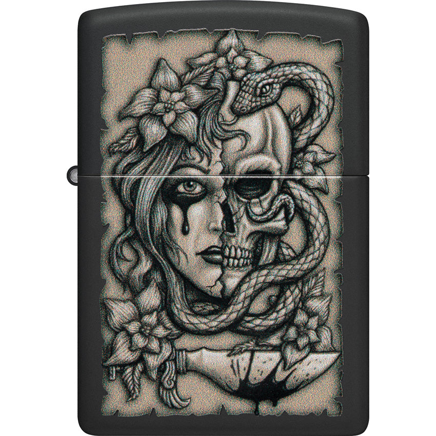 Gory Tattoo Design Lighter - ZO53239