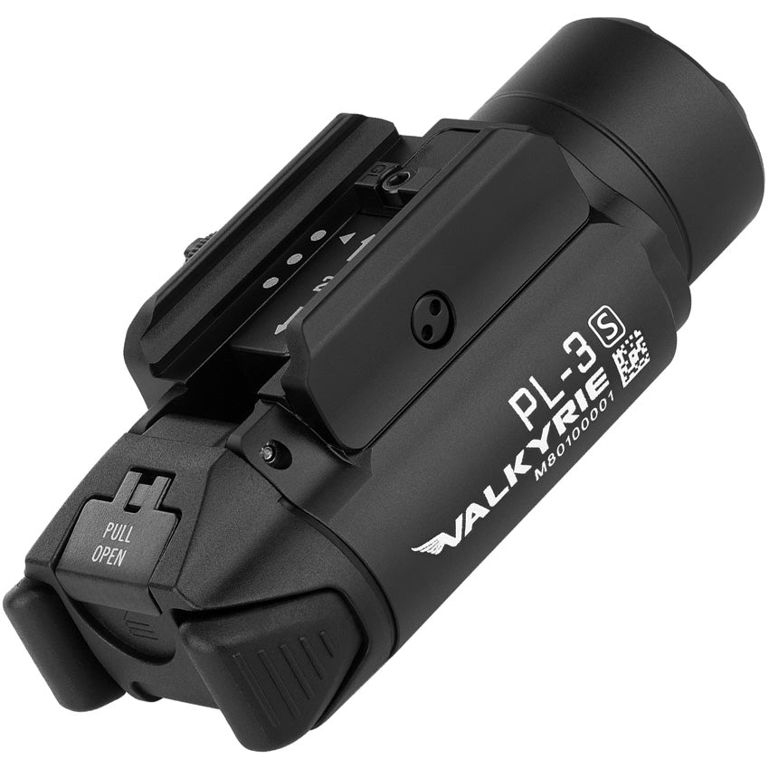 PL-3S Valkyrie Tac Light Blk - OLTPL3SBK