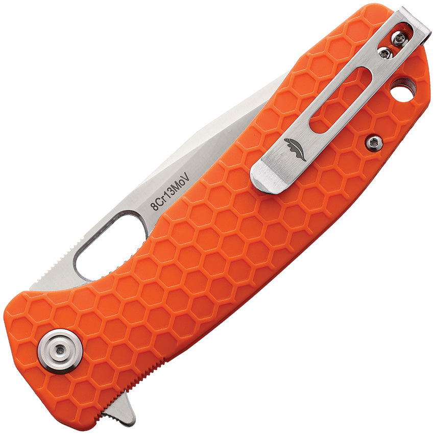 Large Linerlock Tanto Orange - HB1326