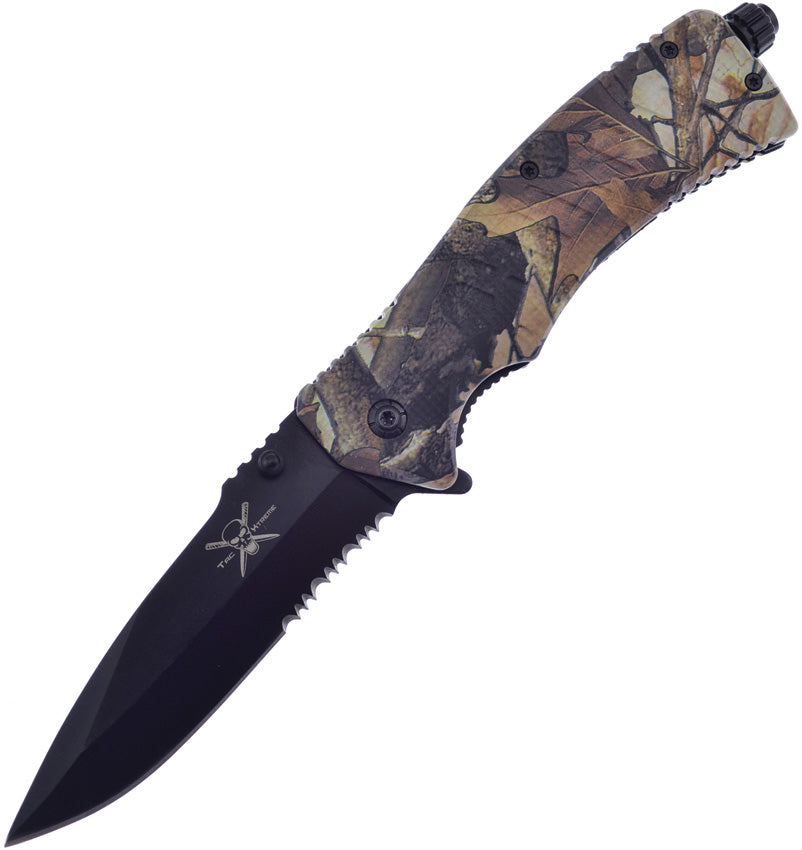 Firestarter Linerlock A/O Brn - FTX50BCAMO