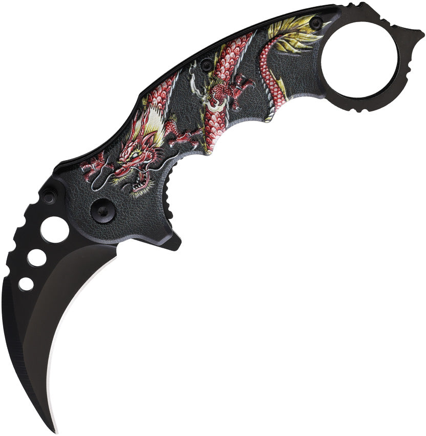 Red Dragon Karambit A/O - EE10A52RD