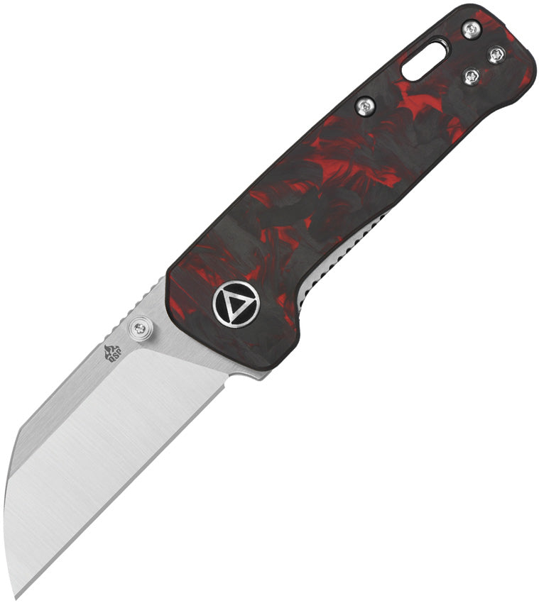 Mini Penguin Linerlock Red CF - QS130XSE1
