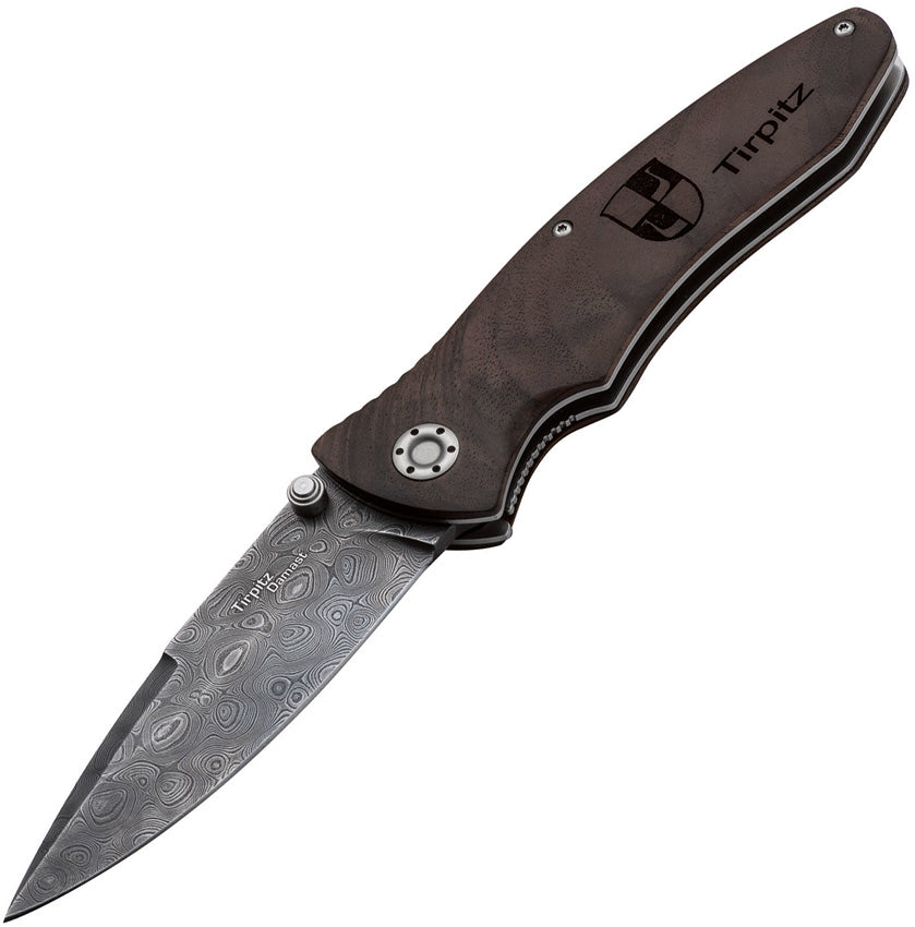 Tirpitz Linerlock Walnut - BO110192DAM