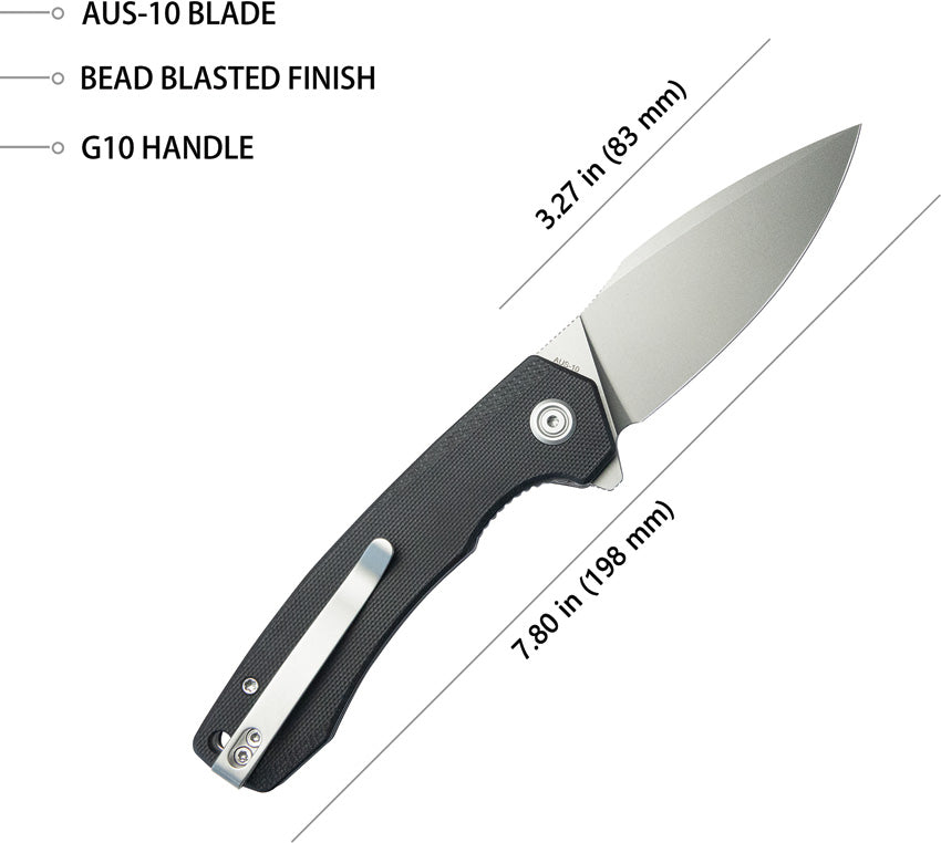 Calyce Linerlock Black - KUB901K
