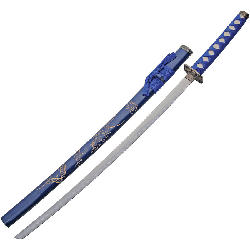 3pc Dragon Sword Set Blue - CN926970BL