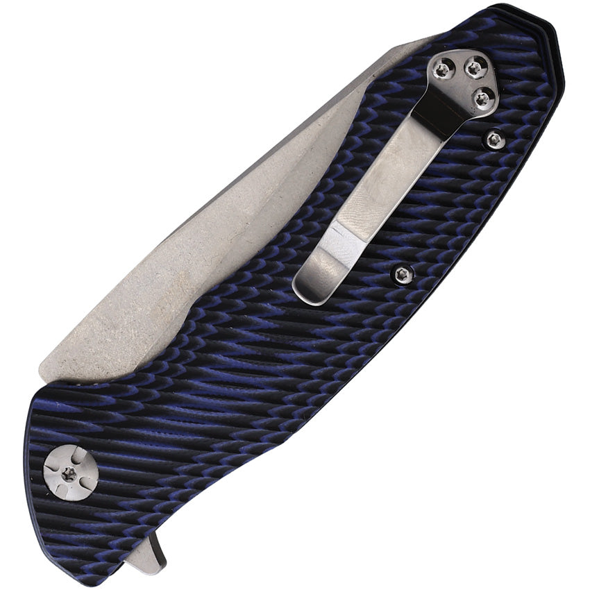 FB Linerlock Black/Blue - TTKRT93FBB