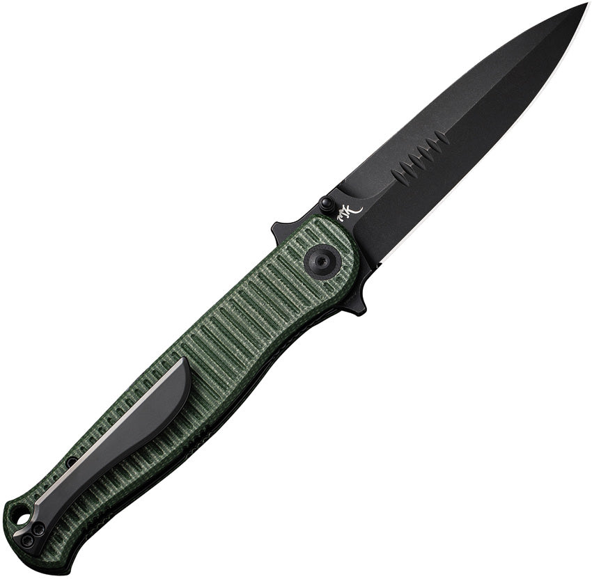 RS71 Linerlock Green Mic - CIVC230253