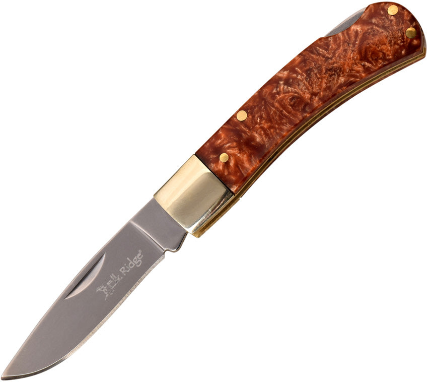Lockback Brown Resin - ER951BR