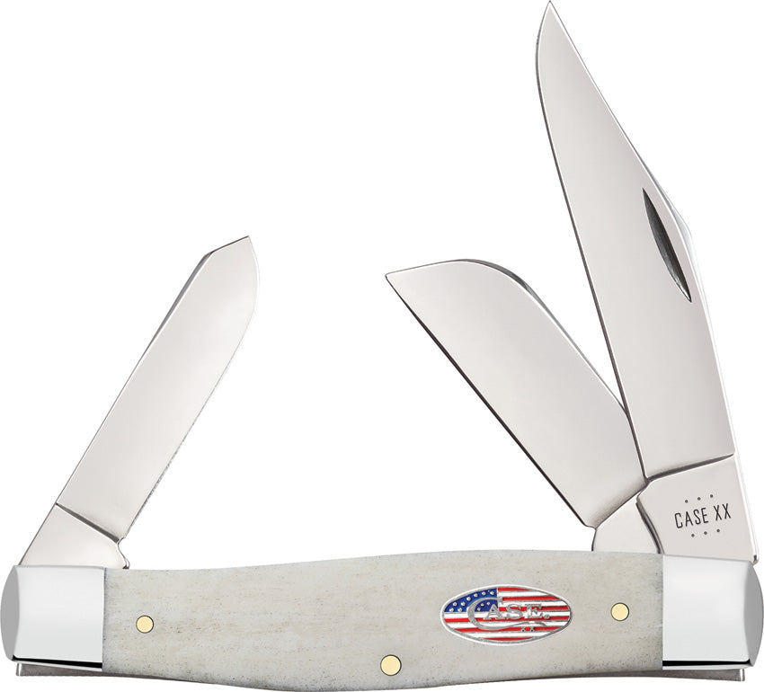 Lg Stockman Natural Bone - CA14093