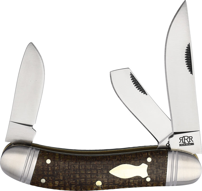 Roundup D2 Brown Micarta - RRR026