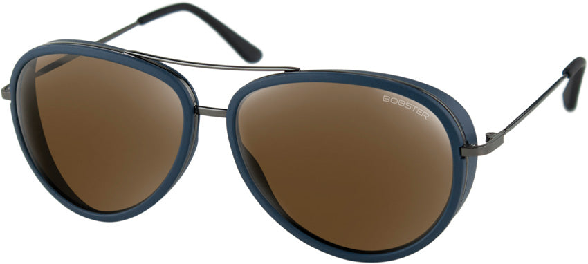 Ice Sunglasses Matte Navy - BOB05678