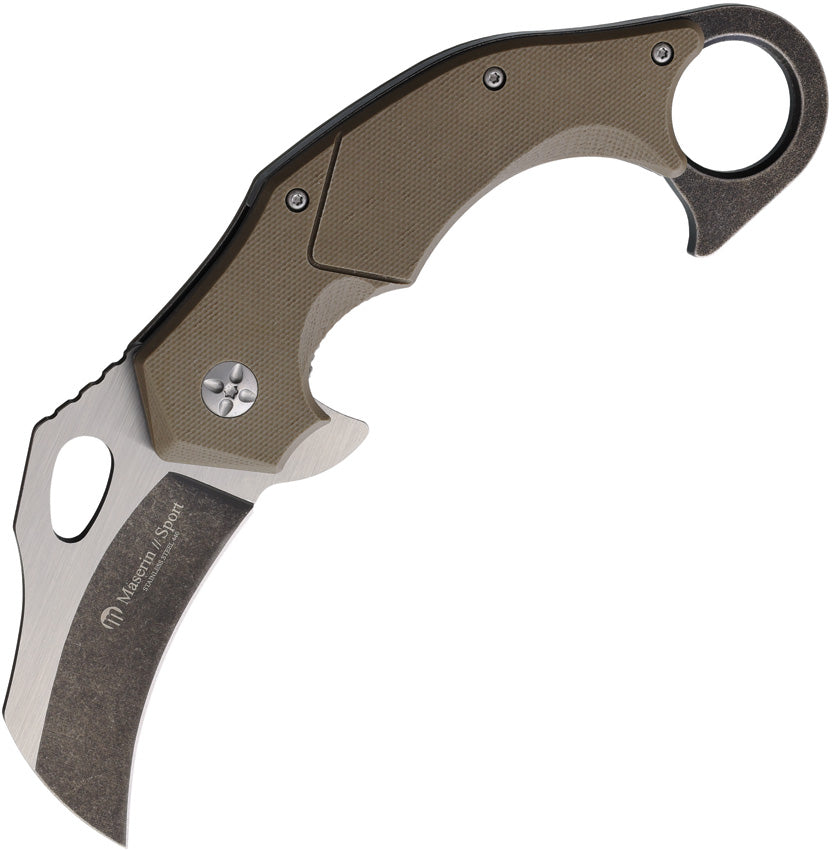 Linerlock Brown G10 - MAS42013G10M
