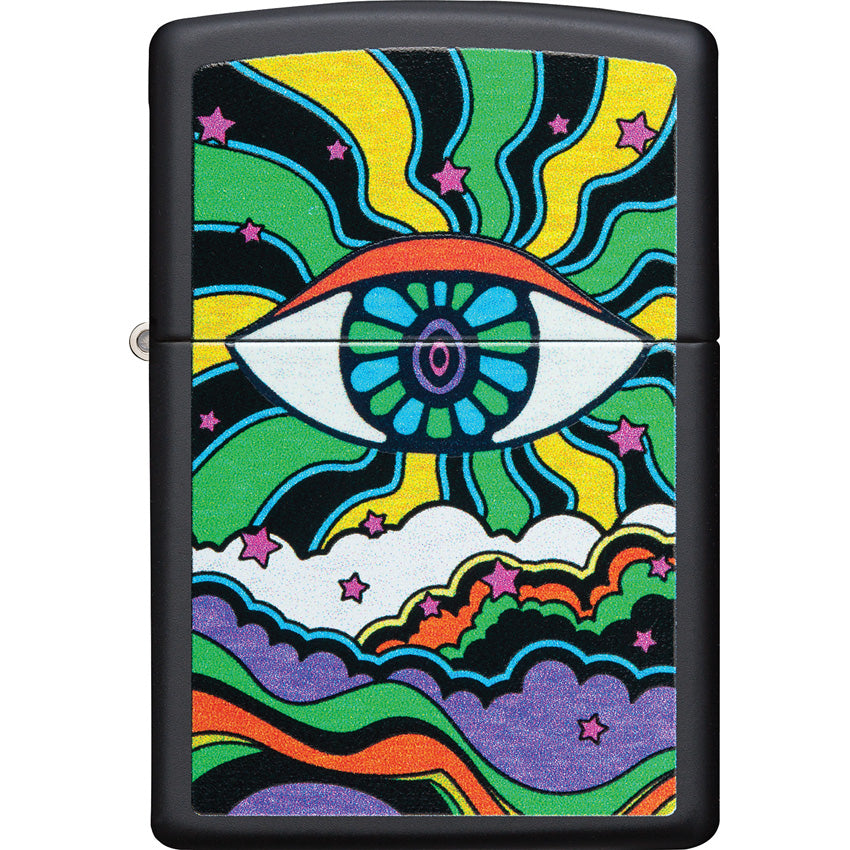 Black Light Eye Design Lighter - ZO70895