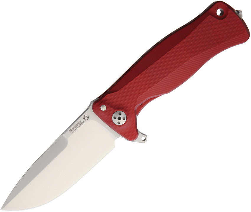 SR11 Satin Red Framelock - LSTSR11ARS