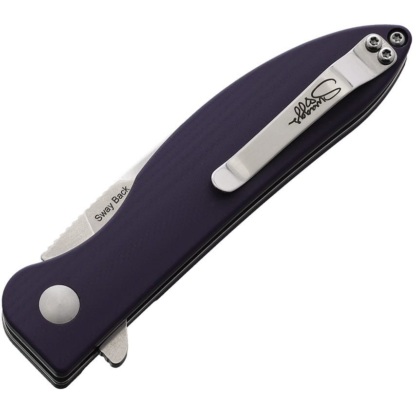 Sway Back Button Lock Purple - KIV3566N1