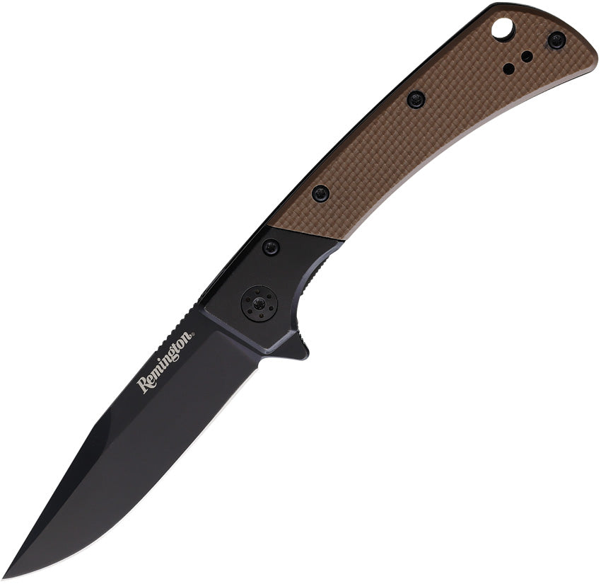 EDC Linerlock Black/Tan - R15667