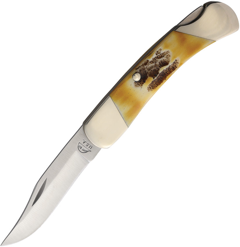 Lockback Brown Bone - HH419