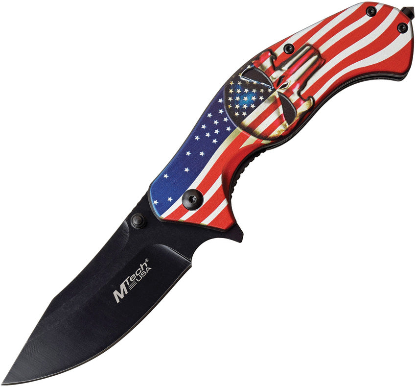 American Flag Linerlock A/O - MTA1025A