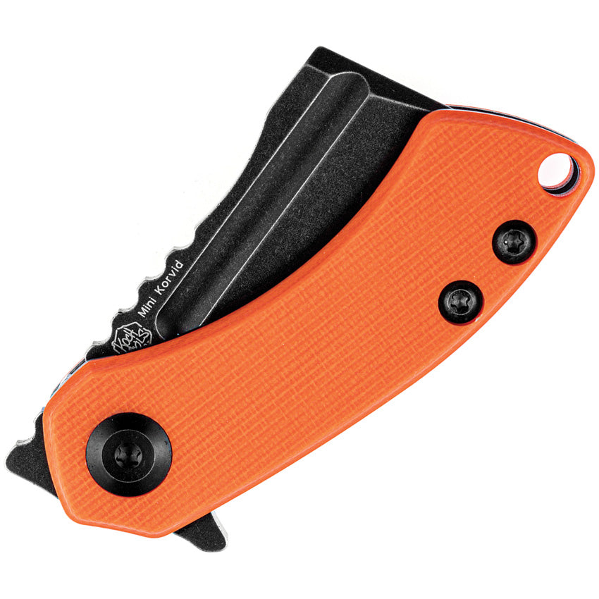 Mini Korvid Linerlock Orange - KT3030A7