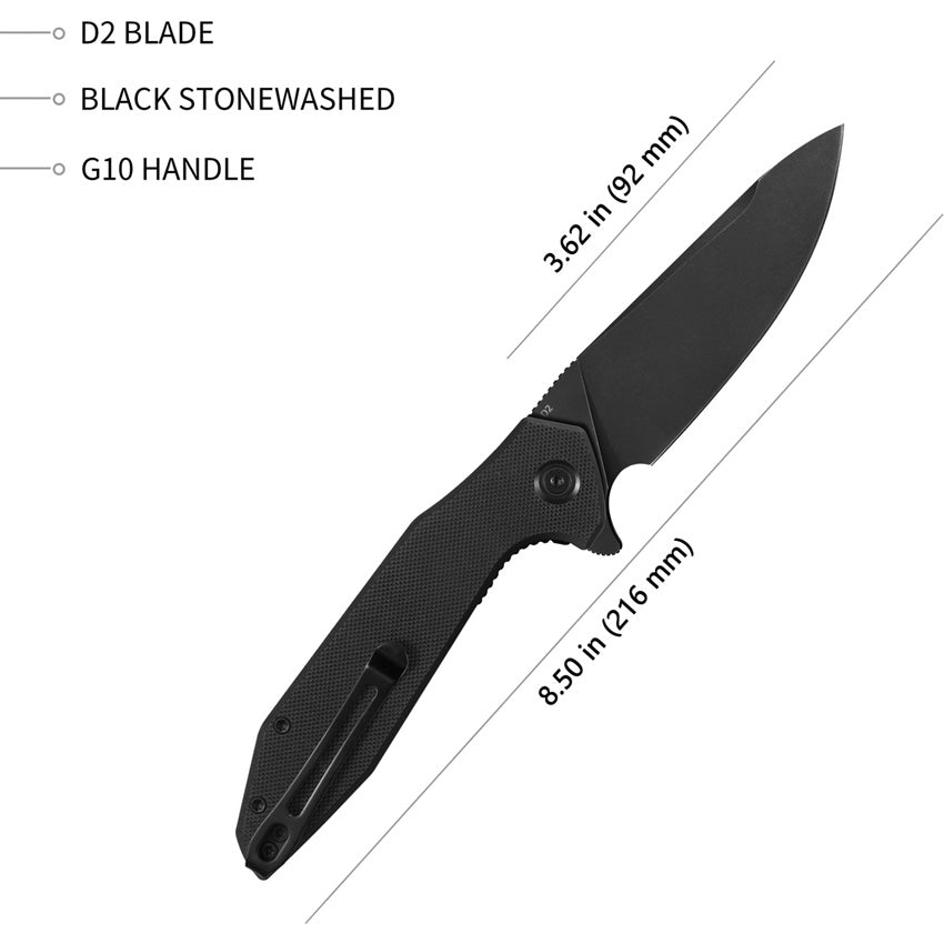 Nova Linerlock Blackout - KUB117B