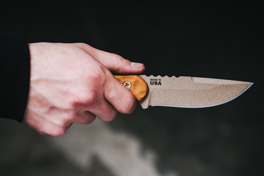 Tex Creek 69 Tan Blade/Handle - TPTEX69