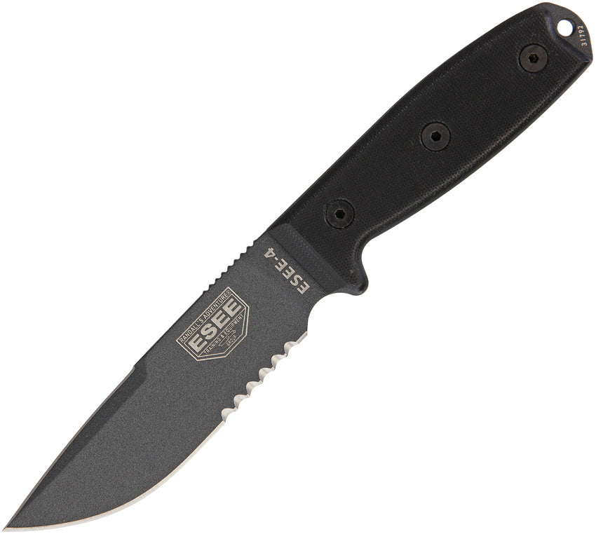 Model 4 Serrated Tactical - ES4SCPTGB