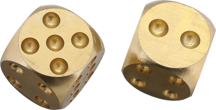 Large Brass Dice - CT3008