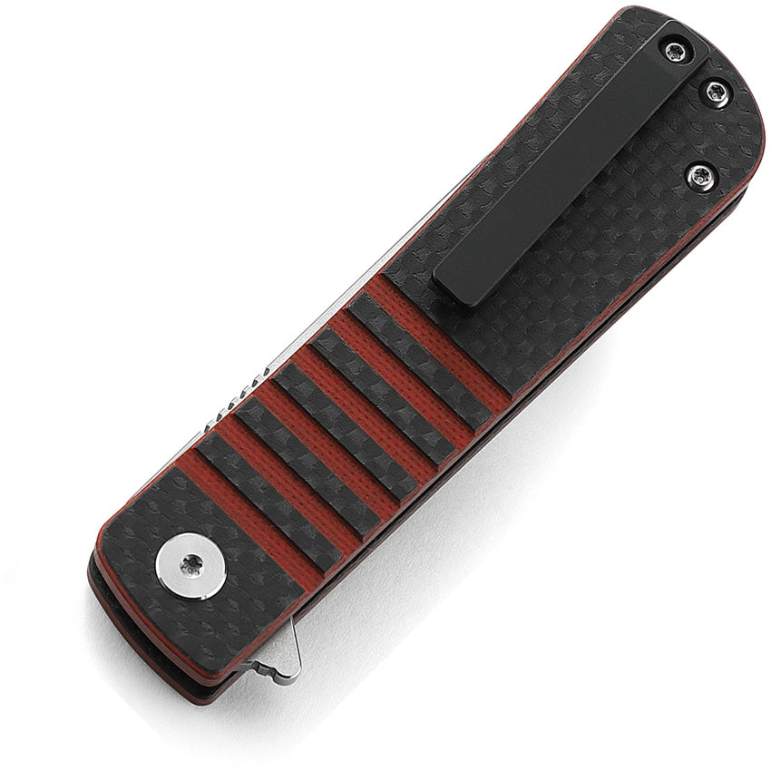 Titan Linerlock Black/Red - BTKL04D