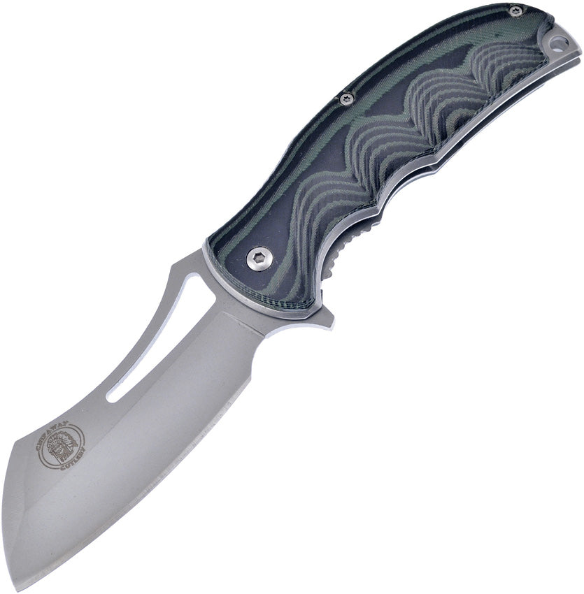 Linerlock A/O Green Micarta - FCW093GN