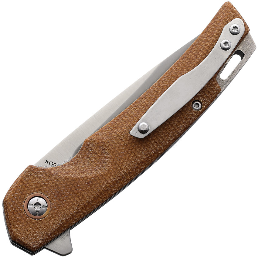 Linerlock Brown Linen - KO038