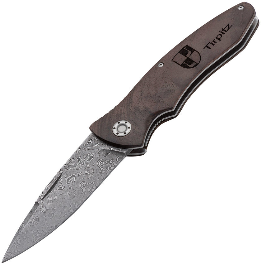 Tirpitz Linerlock Walnut - BO110197DAM