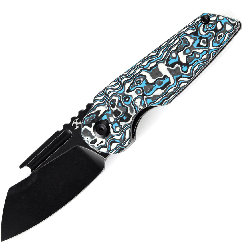 Rafe Linerlock Blue/White CF - K2048A6