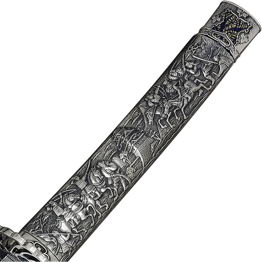 Katana Silver Engraved - CI178