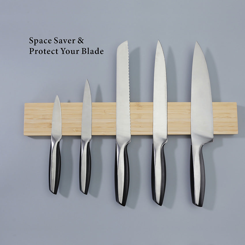 Bamboo Magnetic Knife Rack - KD0399
