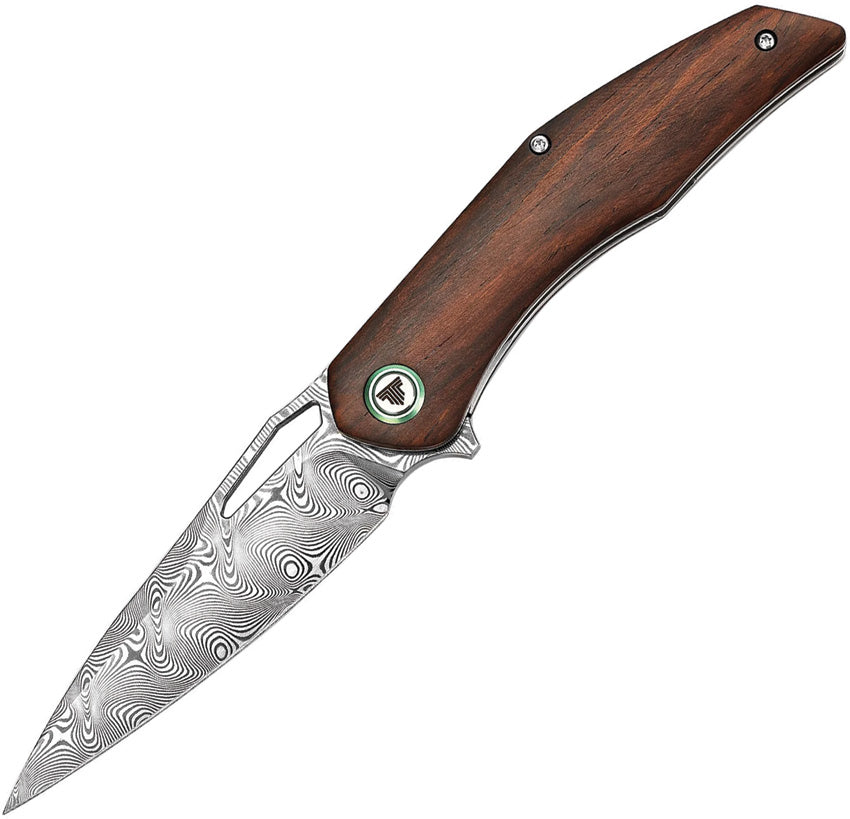 Taurus-01 Linerlock Damascus - TVSY04RWD