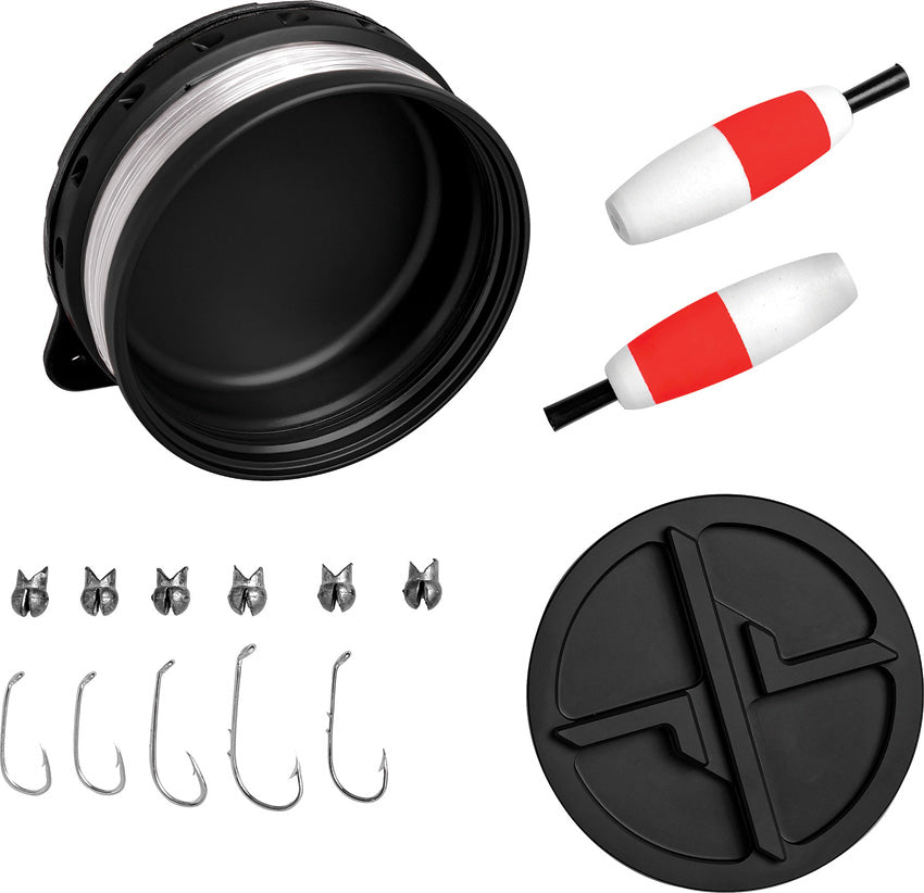 XREEL Pocket Fishing Kit Black - ET13000BLK