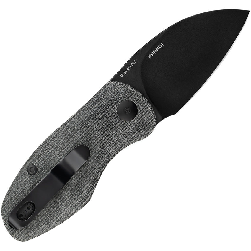 Parrot Linerlock Black Micarta - OLTPARROTBK