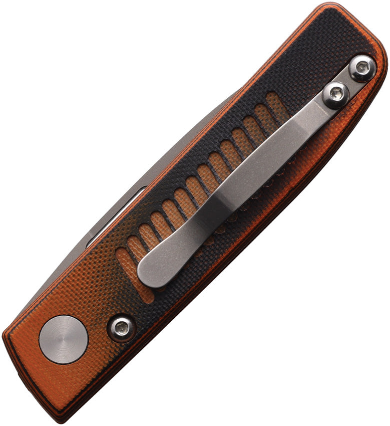 Onyx Linerlock Black/Orange - KOA00797FG