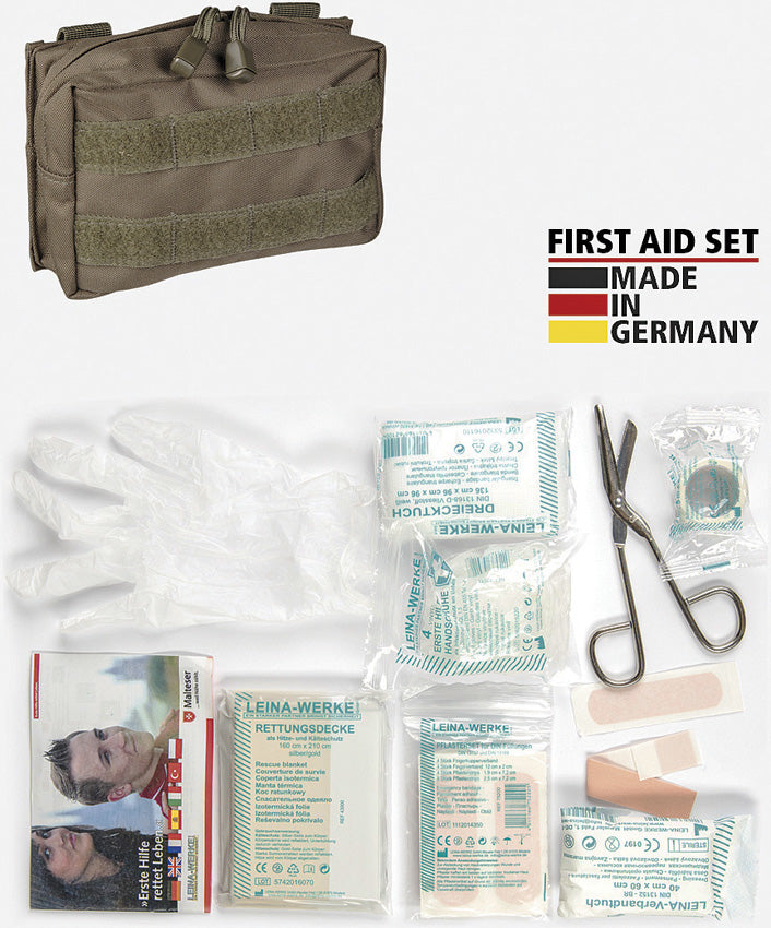 First Aid Kit OD MOLLE Pouch - M4378