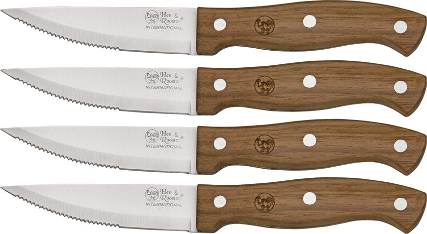 Four Piece Jumbo Steak Set - HRI030