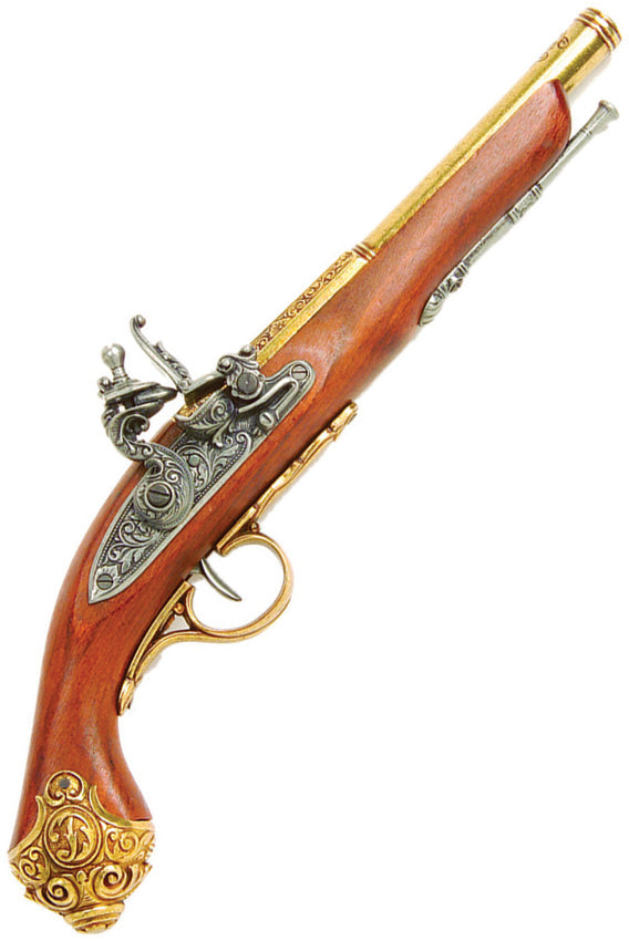 18th Century Flintlock Pistol - DX1077L